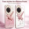 KADEM For Huawei nova 14 Ultra 5G Case Dragonfly Kickstand TPU Flowers Glitter Phone Cover