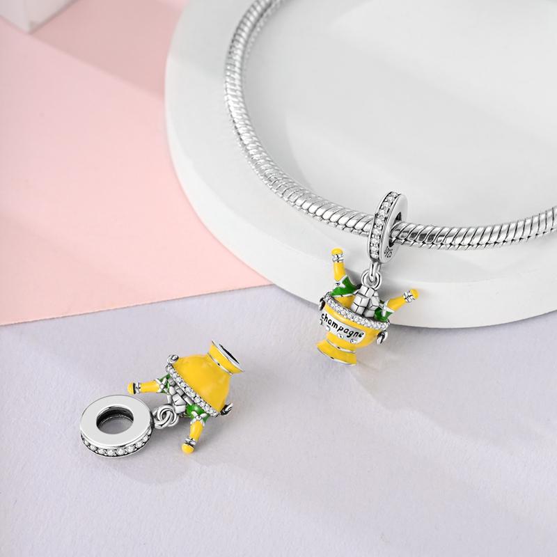 Vergulde 925 Zilveren herfst esdoornblad Bedels Passend op Originele 925 Charms Armband Bedels Sieraden Cadeaus voor Vrouwen