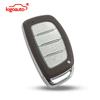 kigoauto Smart key shell case 4 button Trunk for Hyundai Elantra 2016 2017 2018 No battery holder