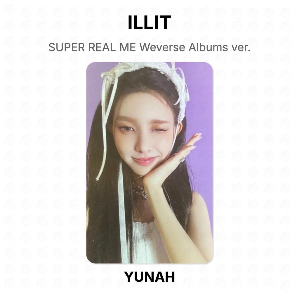 ILLIT SUPER REAL ME Weverse Albums ver. Official Photocard