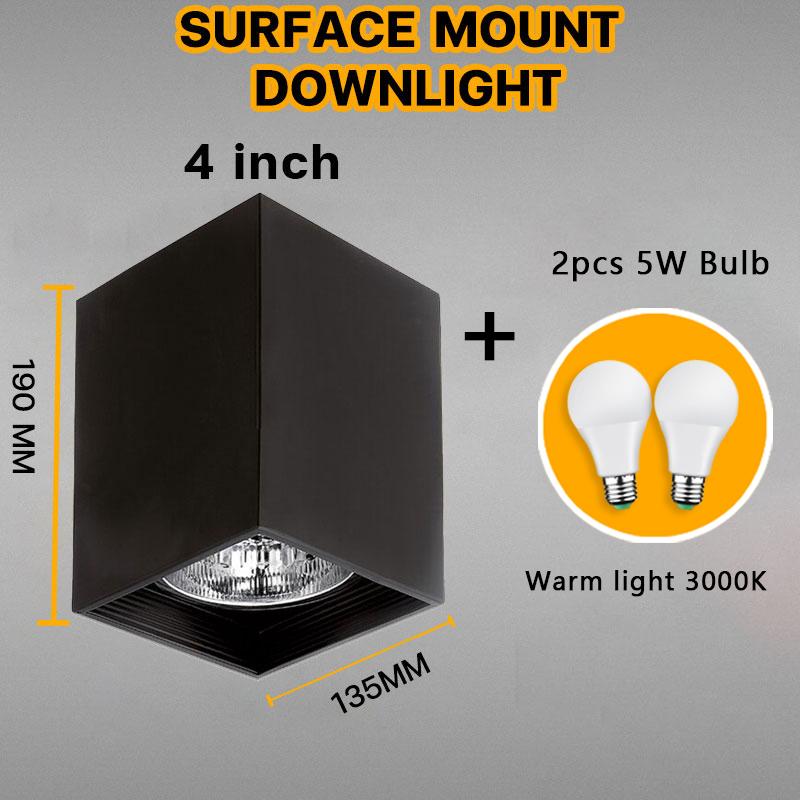 LED Light Modern Home  E27 Bulb Downlight Ceiling Lamp Decor for Room Led 220V  Ceiling LampsE27 Bulb Down Light Fixture 2024