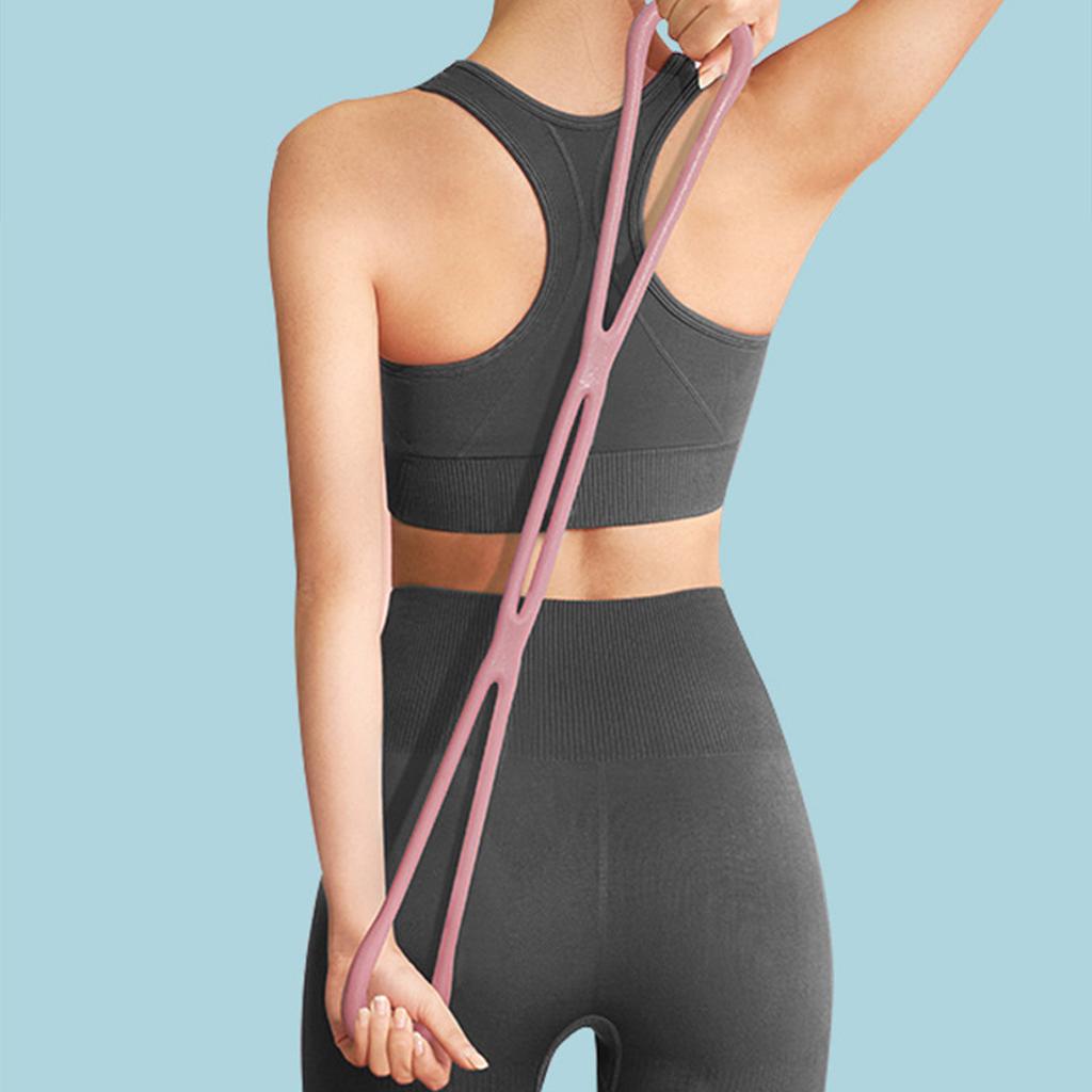 8 Shape Fitness Resistance Band Yoga Fitness Elastic Rope Chest Arm and Shoulder Stretch Band Exercise Equipment