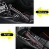PU Leather Wrap Handbrake Trim Cover Sleeve For Subaru BRZ 2012-22