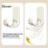 Kitchen Sink Sponge Holder Wall Mounted Flexible Holder, Traceless Adhesive Drain Rack, Space Storage Rack for Soap Saving Bendable And Countertop