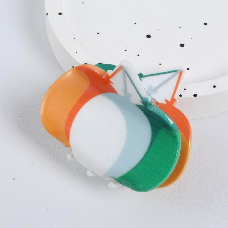 StPatricks Shamrock Hair Claw Clip Funny Claw Clip Hair Banana Barrettes NonSlip Girl Hair Clip PonytailClamp for Women