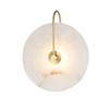 Nordic Wall Sconces Light Fixture Led Marble Moon Bedside Lamp Interior Indoor Lighting Home Bedroom Decor Modern Hotel Simple