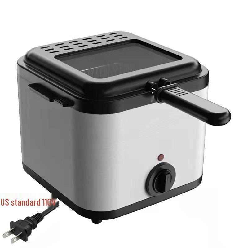 Stainless Steel Electric Deep Fryer for Fried Chicken & French Fries, Large Capacity, All-in-One