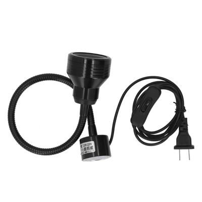Magnetische Arbeitsleuchte 9W LED 360 Grad Schwanenhals Zoomfunktion Werkbankleuchte mit Stecker Schalter