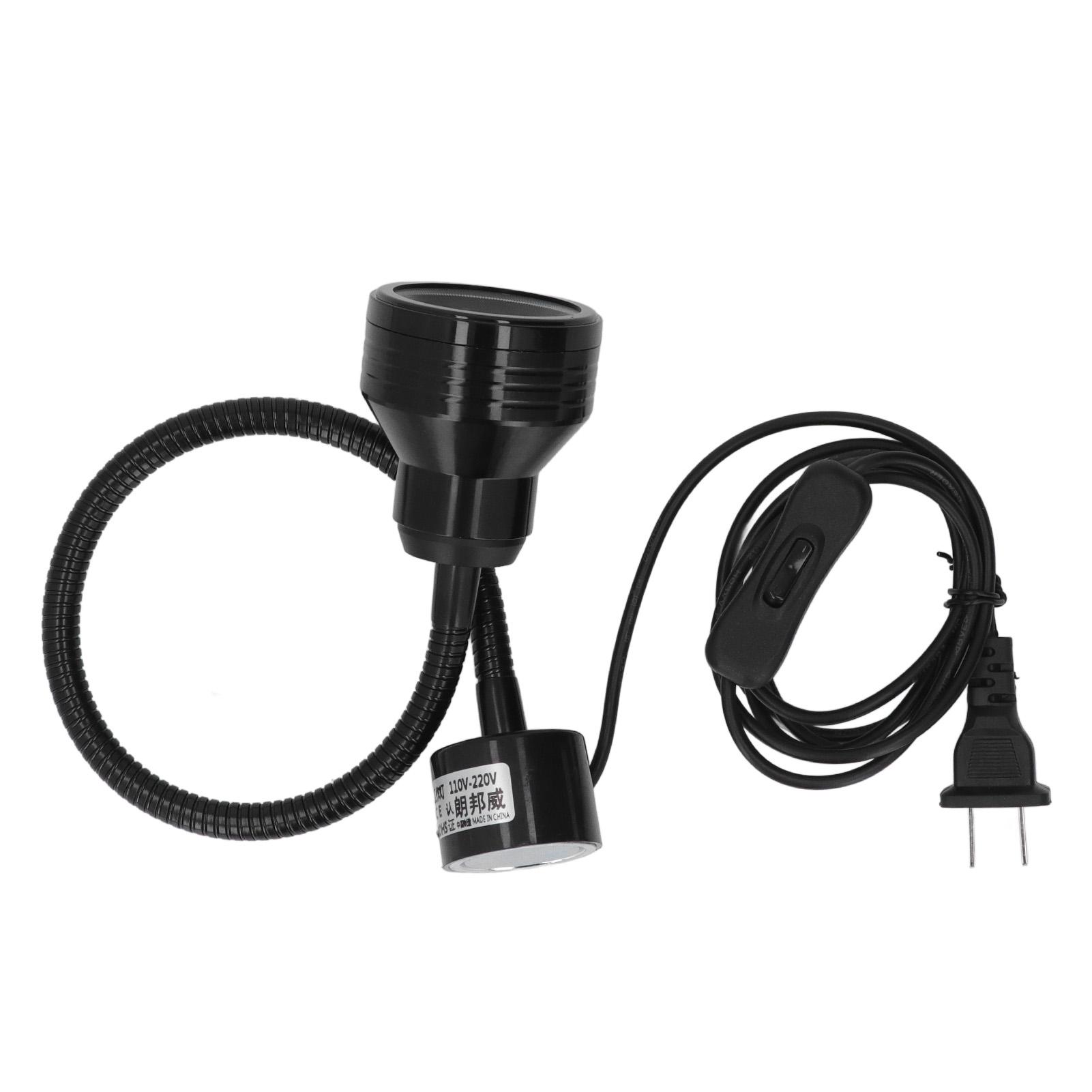 

Magnetic Work Light 9W LED 360 Degree Gooseneck Zoom Function Work Bench Lamp with Plug Switch