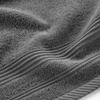 Serviette de toilette - Tendresse - Anthracite - 30 x 50 cm - 100% coton - Lavable en machine