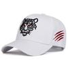 Embroidery Tiger Head Baseball Caps Unisex Adjustable Sunscreen Hat for Outdoor