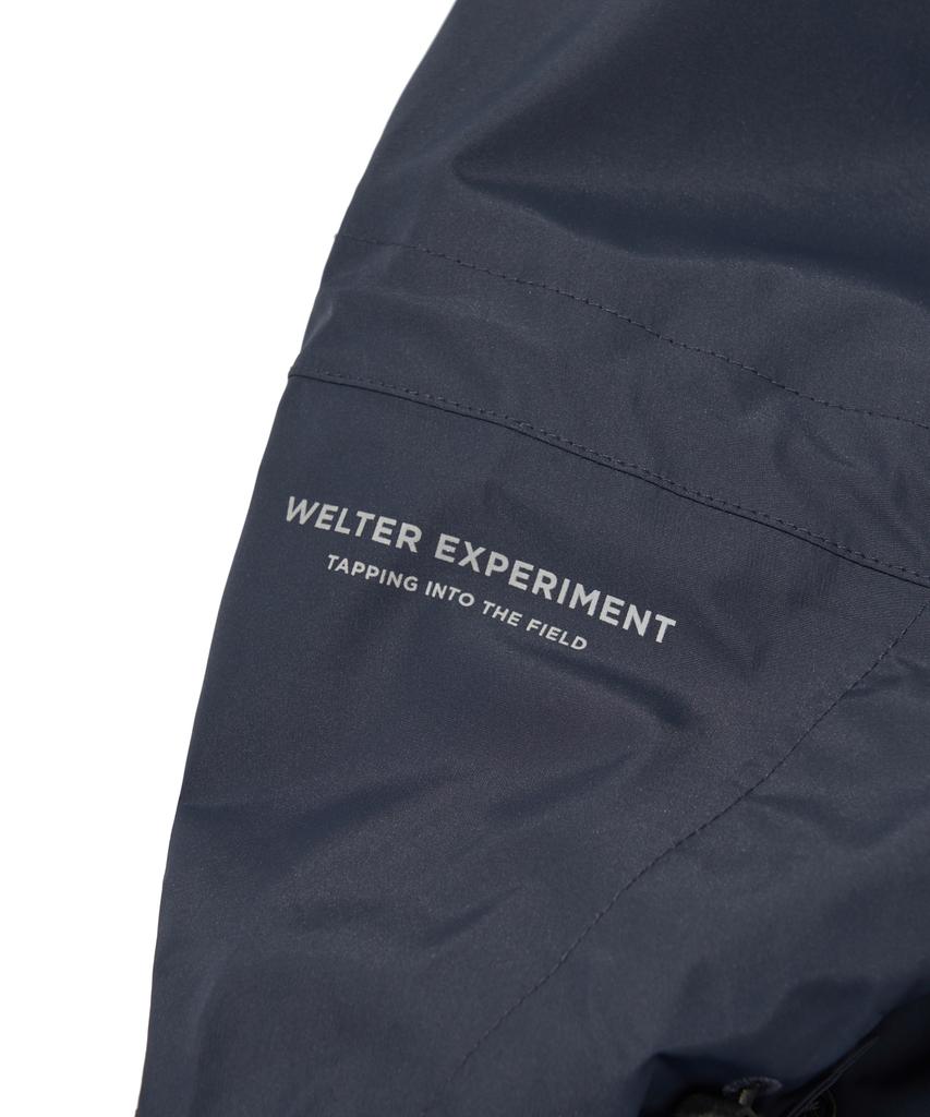 Welter Experiment Wol024_3Layer Seamsealing Hood Shell Jacket_Navy
