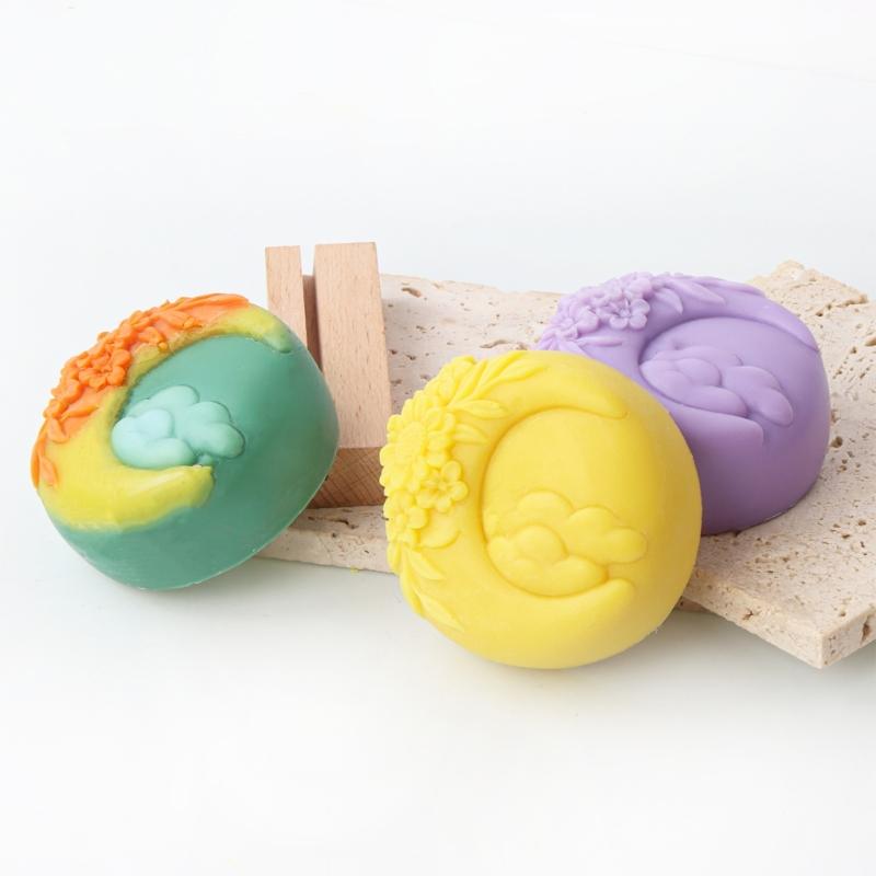 Soap Mould Resin Casting Molds DIY 3D Silicone Mould Cylinder Cake Mold Silicone Mold Handicrafts for Candle Soap Making