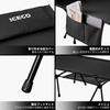 Upgrade ICECO Camping Cot 2WAY 1000D Load Capacity 180KG Lightweight Switchable Silent Design Camping Outdoor Bed Foldable Easy Assembly Compact