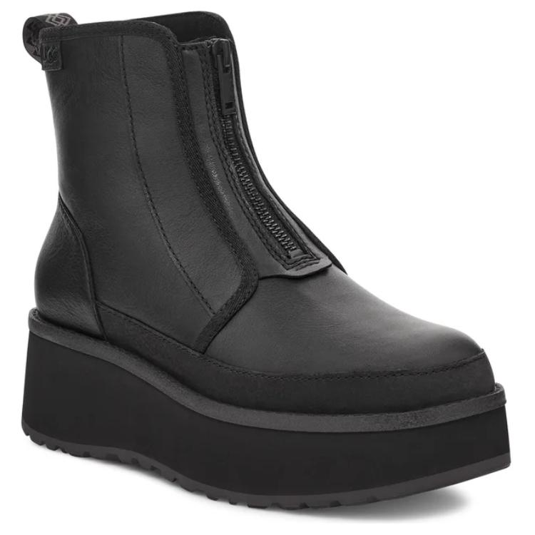 UGG Cityfunc Simple Versatile Trendy Short Boots Women boots Black 1162970-BLK
