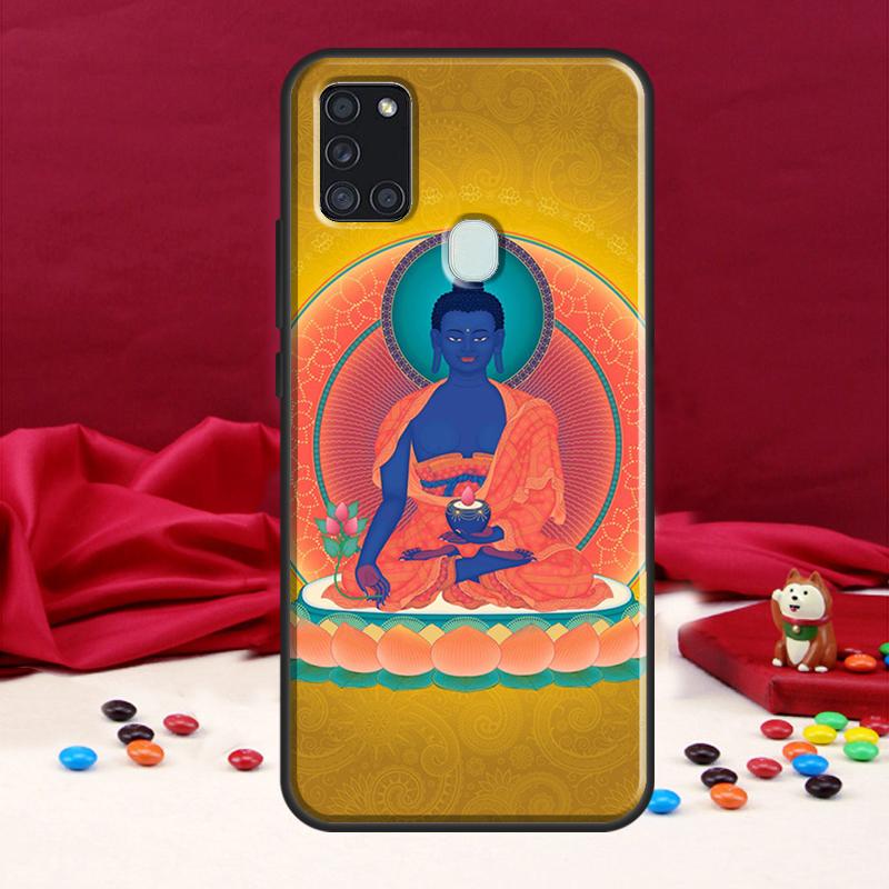 Medicine Buddha Case For Samsung Galaxy A34 A54 A14 A12 A22 A32 A52 A51 A71 A50 A53 A73 A13 Back Cover