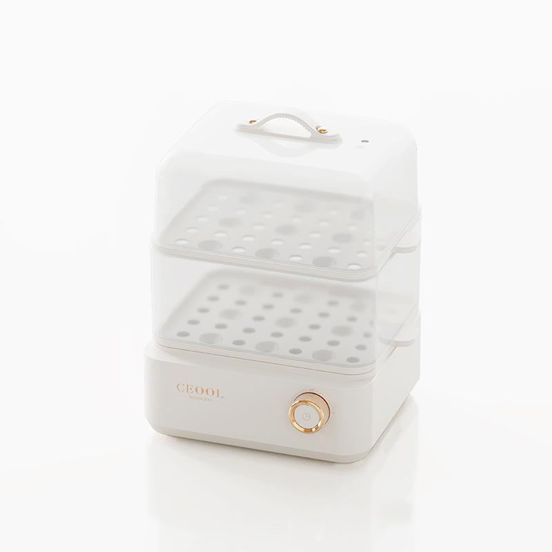 

Двухъярусная электрическая яйцеварка с таймером Яйцеварка Машина для приготовления завтрака Автоматическая пароварка Яйцеварка для приготовления заварного крема Подогреватель еды AU