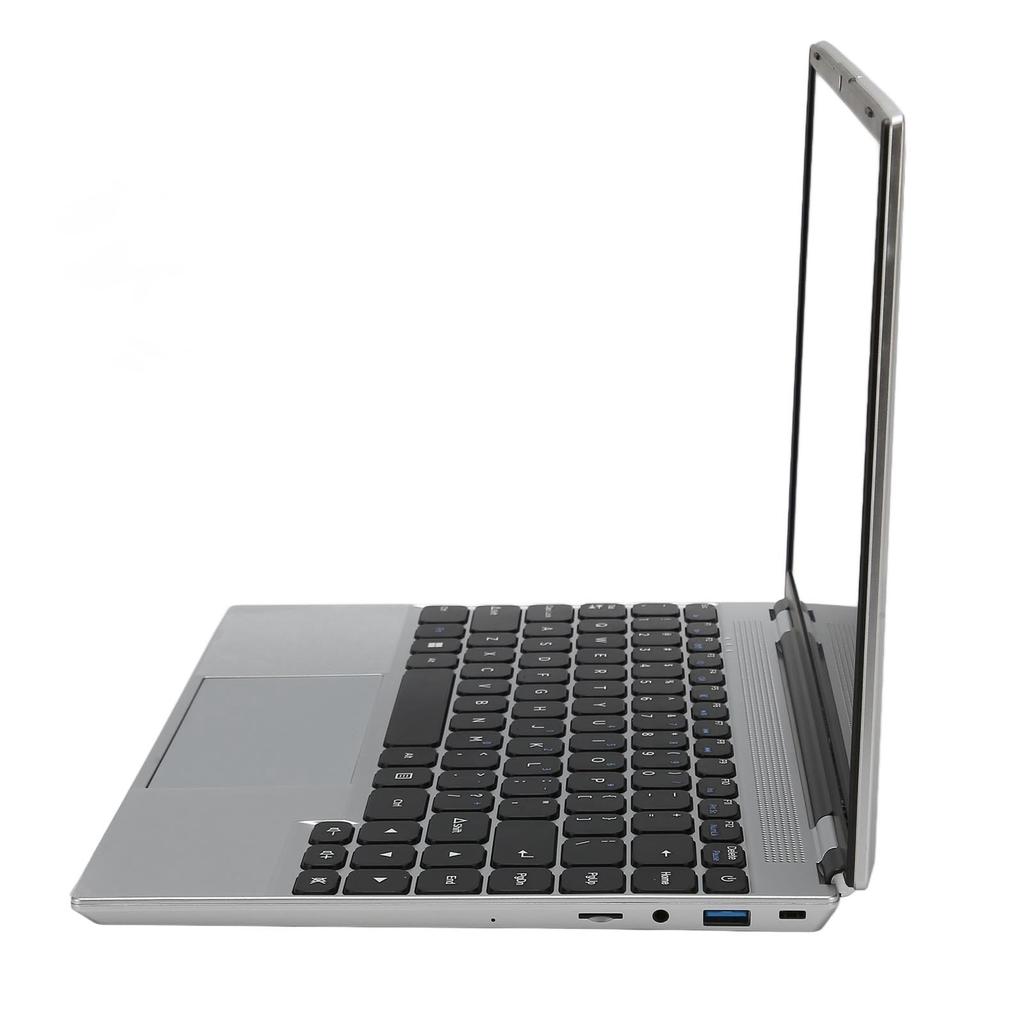 14 Inch Laptop for Win 11 Pro for N5095 Processor 8GB 1920x1200 IPS 2.4G 5G WIFI Business Laptop Silver