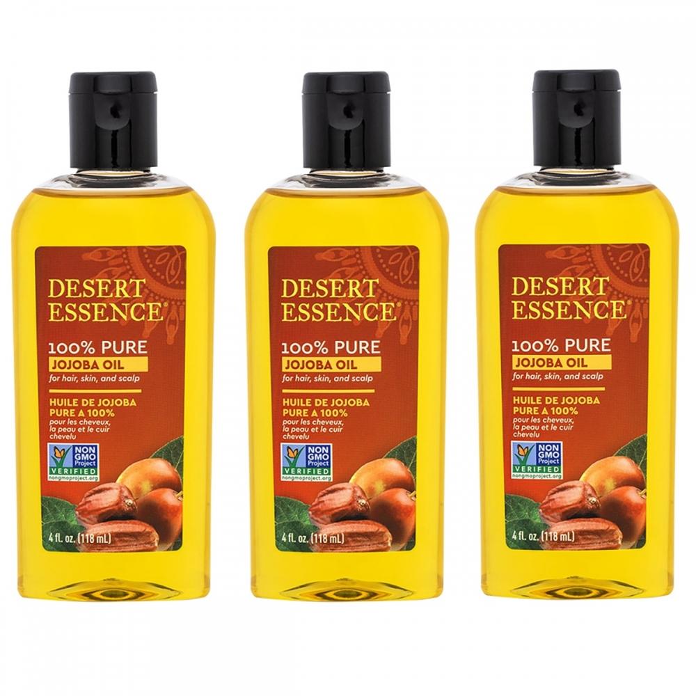 

Desert Essence Pure Jojoba Oil 118mlx3