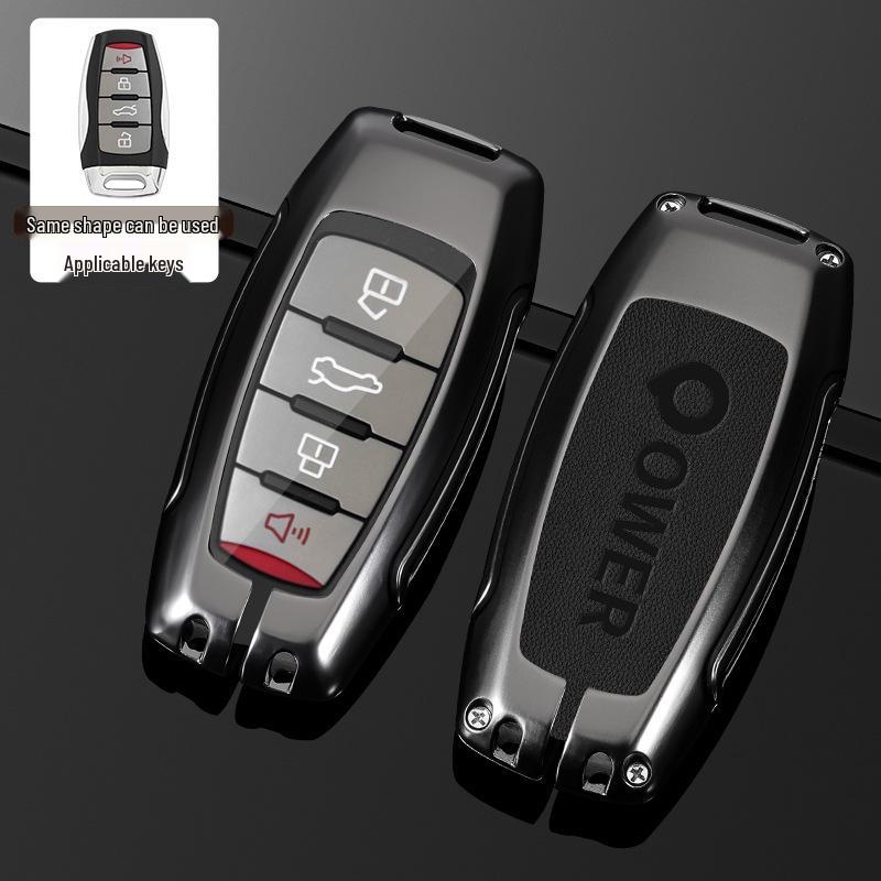 Metal Key Case for 2022 Great Wall King Kong Cannon Pickup: Off-Road Edition