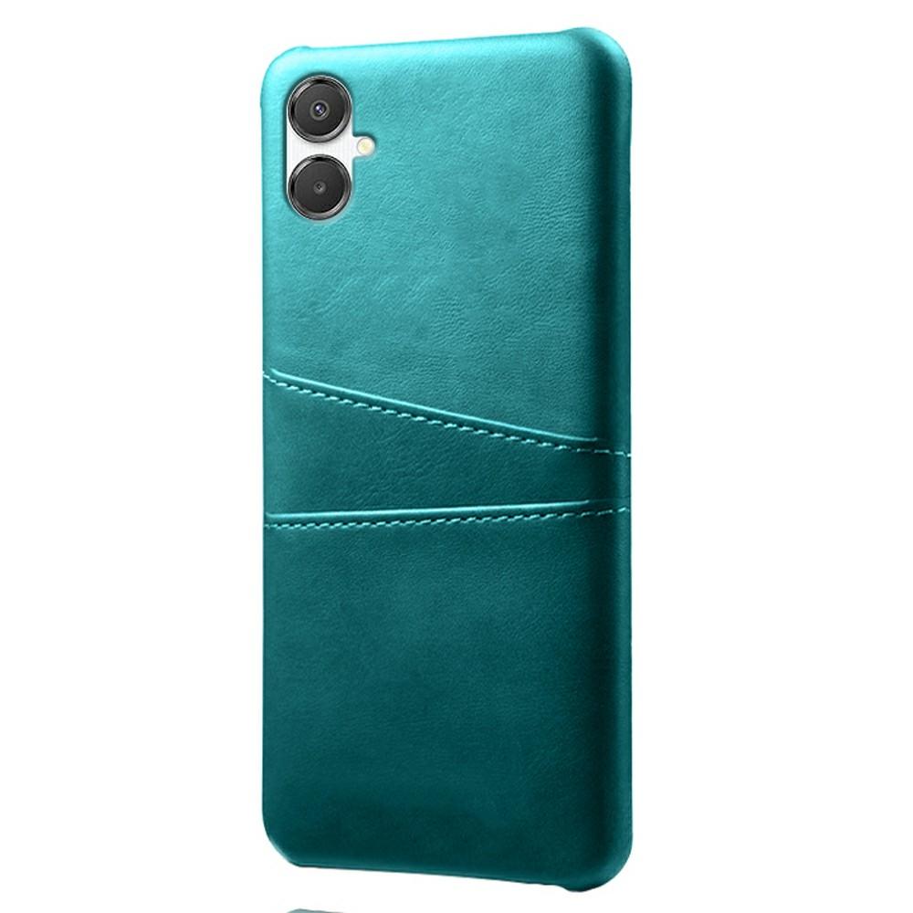 For Samsung Galaxy A07 4G Case Dual Card Slots PU Leather + Hard PC Phone Cover