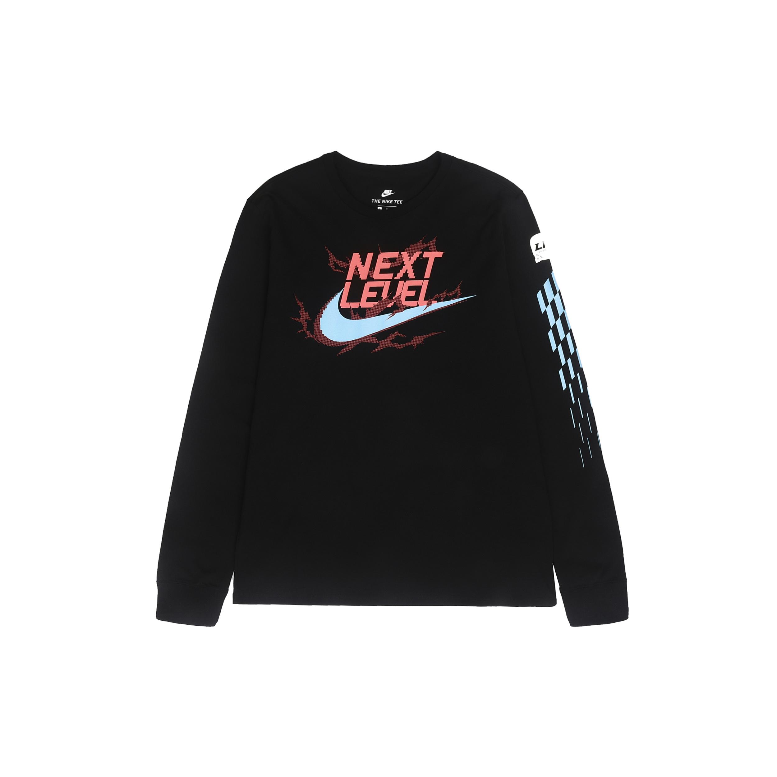 Men s Nike X LPL Long Sleeves Black T-Shirt DA5004-010 M
