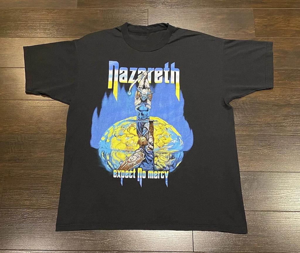 Expect No Mercy Nazareth Shirt Short Sleeve Black Unisex S-5XL 2B0040 Unisex T-Shirt