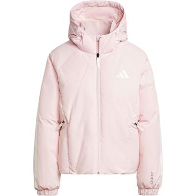 Cold.Rdy FW24 Puff Down Warm Sports Hooded Comfortable Down Jacket Women Jacket Pink Light-Gray Jade-White JG5921