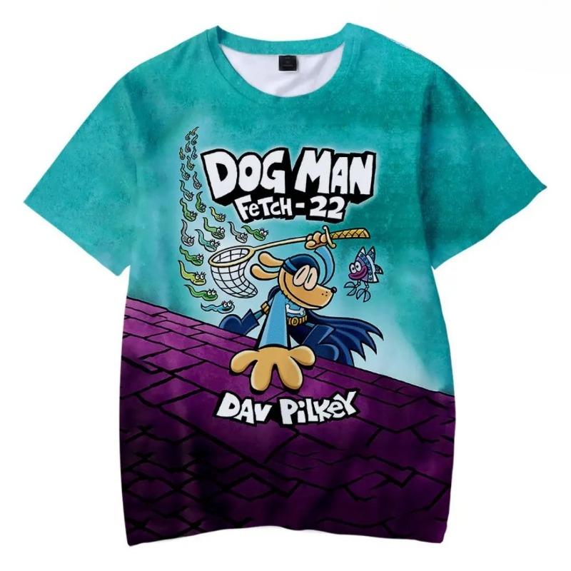 T-Shirt for Girls 3D Print Cute Dog Graphic T Shirts Summer Short Sleeves Casual Fashions