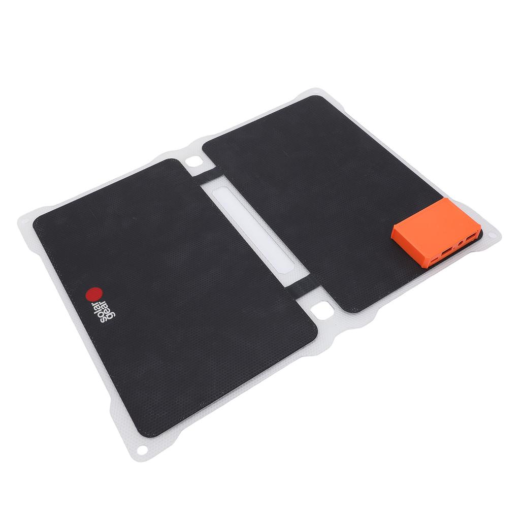 Solar Panel 20W 2 Fold Double Sided ETFE Fast Charging Monocrystalline Silicon Solar Panel Charger