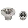 Garboard Drain Plug 25mm Round Drainer Stainless Steel Draining Port for Boat Ship