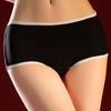 Oil Shiny Low Waist Panties Sexy Sheer Slip Boxer Thin Breathable Soft Patchwork Color Fashion Underwear Women'S Underpants