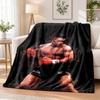 Mike Tyson Flannel Throw Blanket Soft Warm Cozy For Sofa Bed Indoor Home Bedroom Use