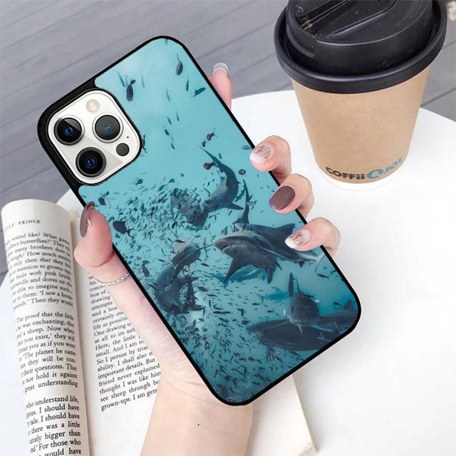 Blue Whale Phone Case For Apple iPhone 17 Air Pro Max Plus Coque For iPhone 17 Air 14 15 16 13 12 Max Cover