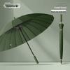 Women's High-End Automatic Long-Handled Umbrella with Straight Rod - Suitable for Rain or Shine and Men's Business Logo