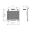 4pin 0.96" White/Blue/Yellow Blue 0.96 Inch OLED 128X64 OLED Display Module 0.96" IIC I2C Communicate for Arduino
