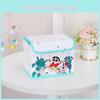 Pajamas Crayon Cute Shin Chan Shiro Striped Pattern Foldable Flip Box Storage