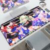 Kawaii Desktop Mouse Pads XXL PC Gaming Accessories Large Anime Carpet Non-slip Computer Game Hololive Ceres Fauna Keyboard Mats