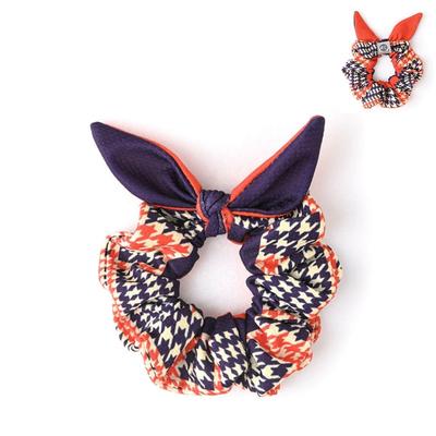 Mecenat Women's Hair Scrunchie Scrunchie Gopchang Band Hair Band Glen Check