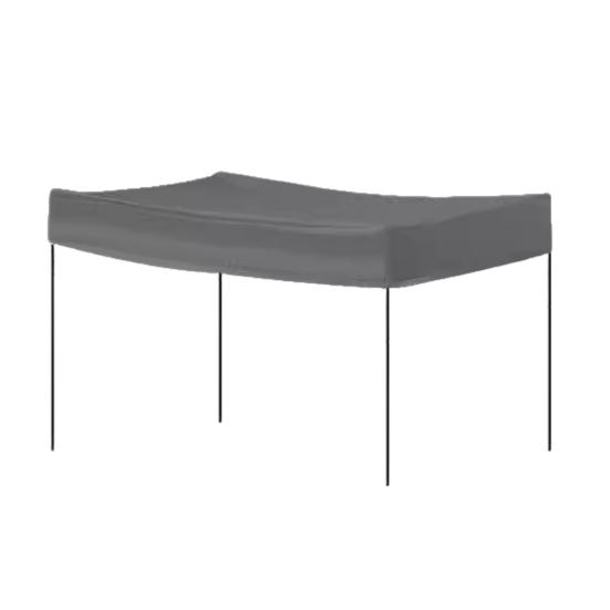 Wagon Canopy Rainproof Sunproof Wagon Cover Universal Simple Installation Outdoor Wagon Canopy Attachment Accessory