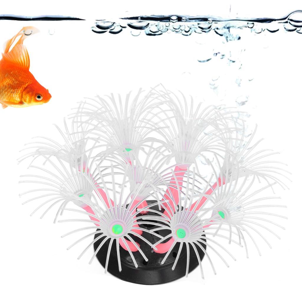 Artificial Sunflower Coral Silicone Simulation Water Plant Aquarium Fish Tank Decoration