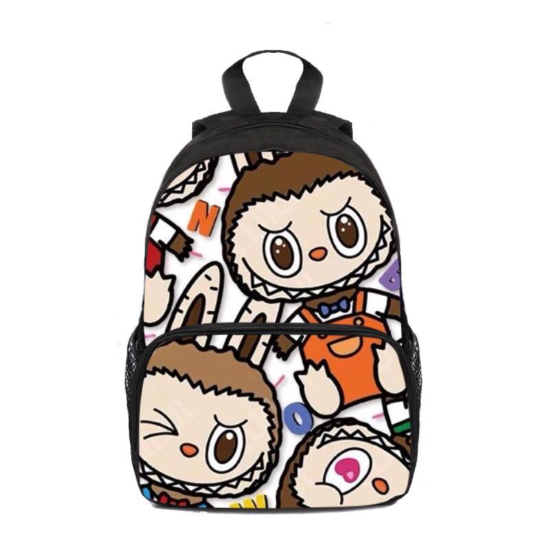 School Bag Elementary School Students Front Bag Cartoon Large Capacity Backpack Boys Fashion Backpack 5413 CLE