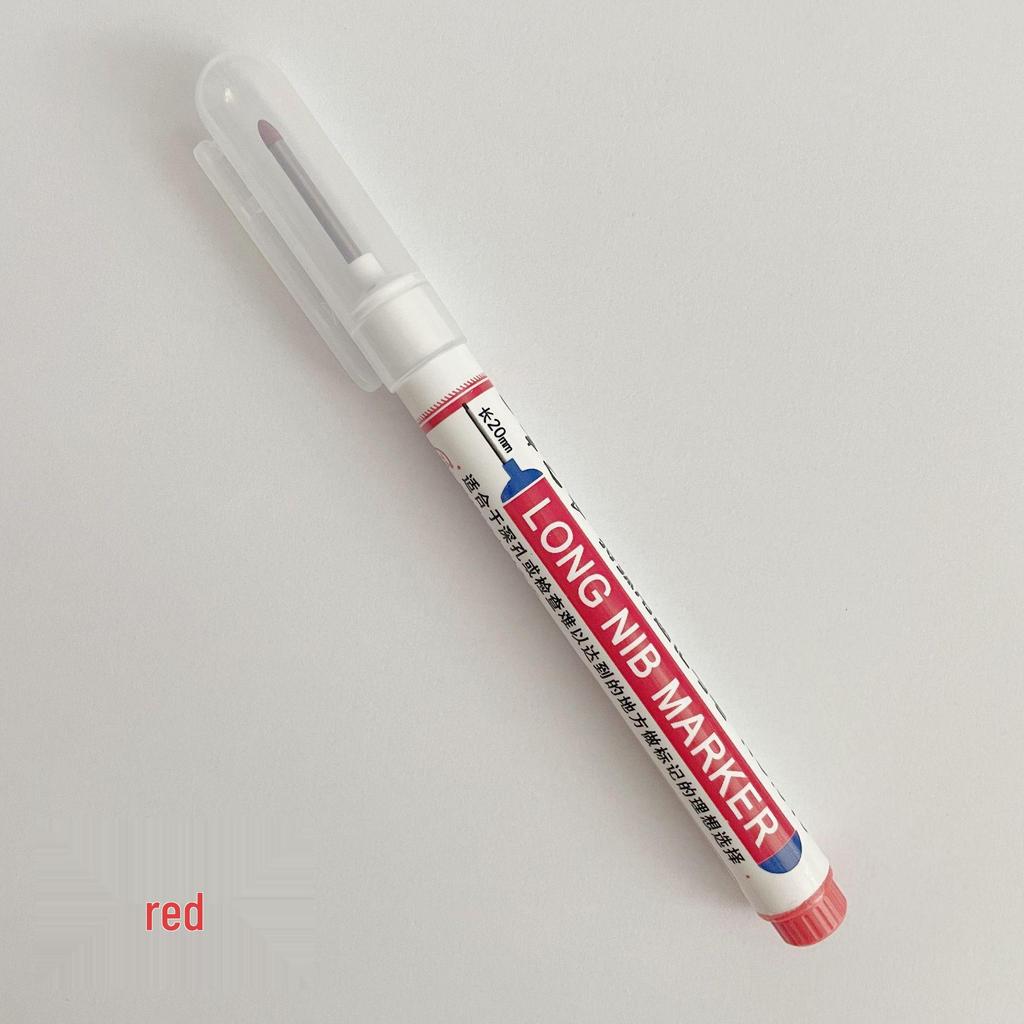 20mm Deep Hole Long-Head Multi-color Quick-Dry Waterproof Tile & Woodworking Marker Pen