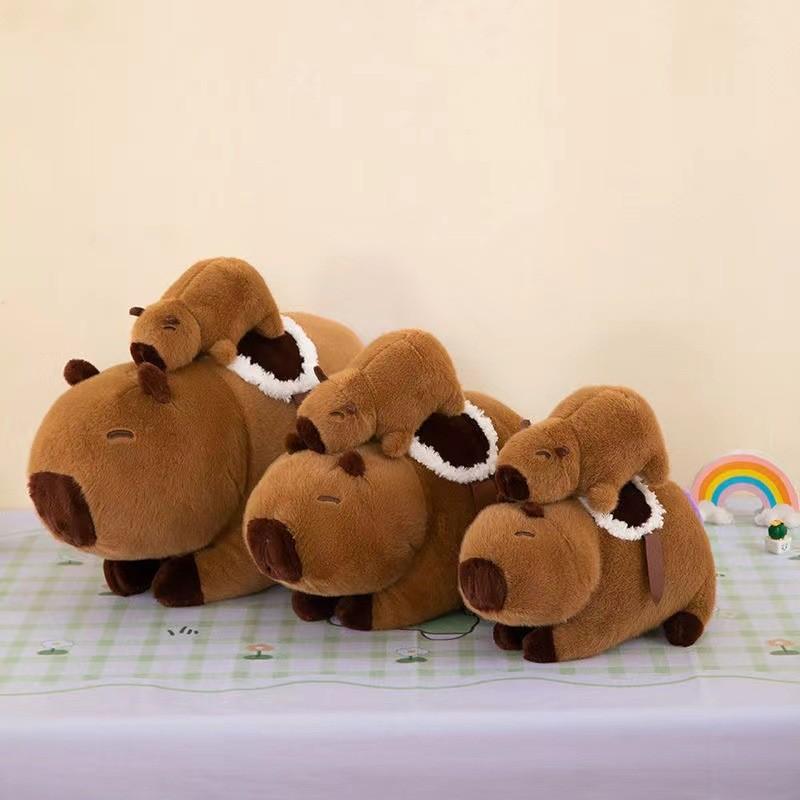 Capybara Toy Plush Room Decoration Ornaments Children Christmas Gift Holiday