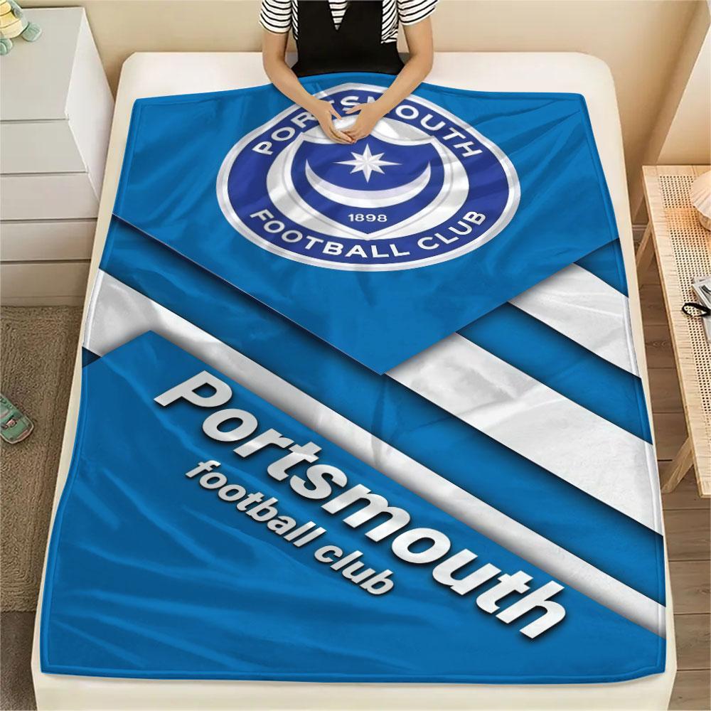 PFC Logo Blanket, High Quality Comfortable for All Seasons, Home Decor, Warmth and Comfort