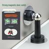 Strong Magnetic Waterproof Door Stopper, Silent Stainless Steel, Anti-Collision, Hole-Free Holder for Bedroom