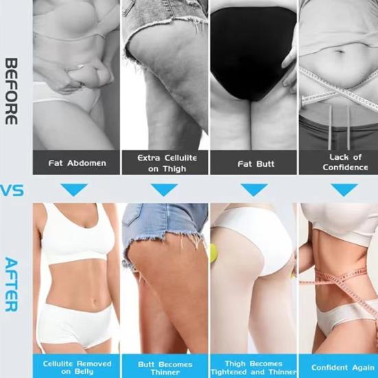 Elektrischer Hand-Cellulite-Entferner mit 3 waschbaren Pads Hochfrequente Vibration Cellulite-Massagegerät Körperformungsmaschine