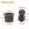 10Pairs Screw Clip Speaker Grill Pegs Kit DIY Plastic Audio Speaker Buckles Pin Type Ball Socket Net Cover Buckles