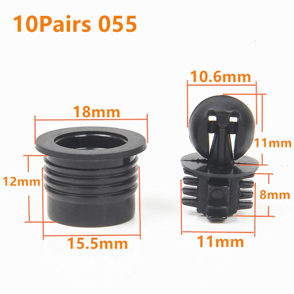 10Pairs Screw Clip Speaker Grill Pegs Kit DIY Plastic Audio Speaker Buckles Pin Type Ball Socket Net Cover Buckles