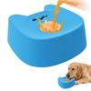 With Rolling Ball Slow Feeder Dog Bowl Anti Slip Water Treat Lick Toy Dog Lick Bowl  for Wet Food